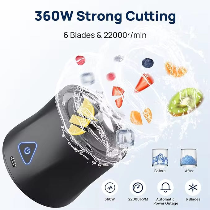 BlendRush Pro™ Portable Power Blender