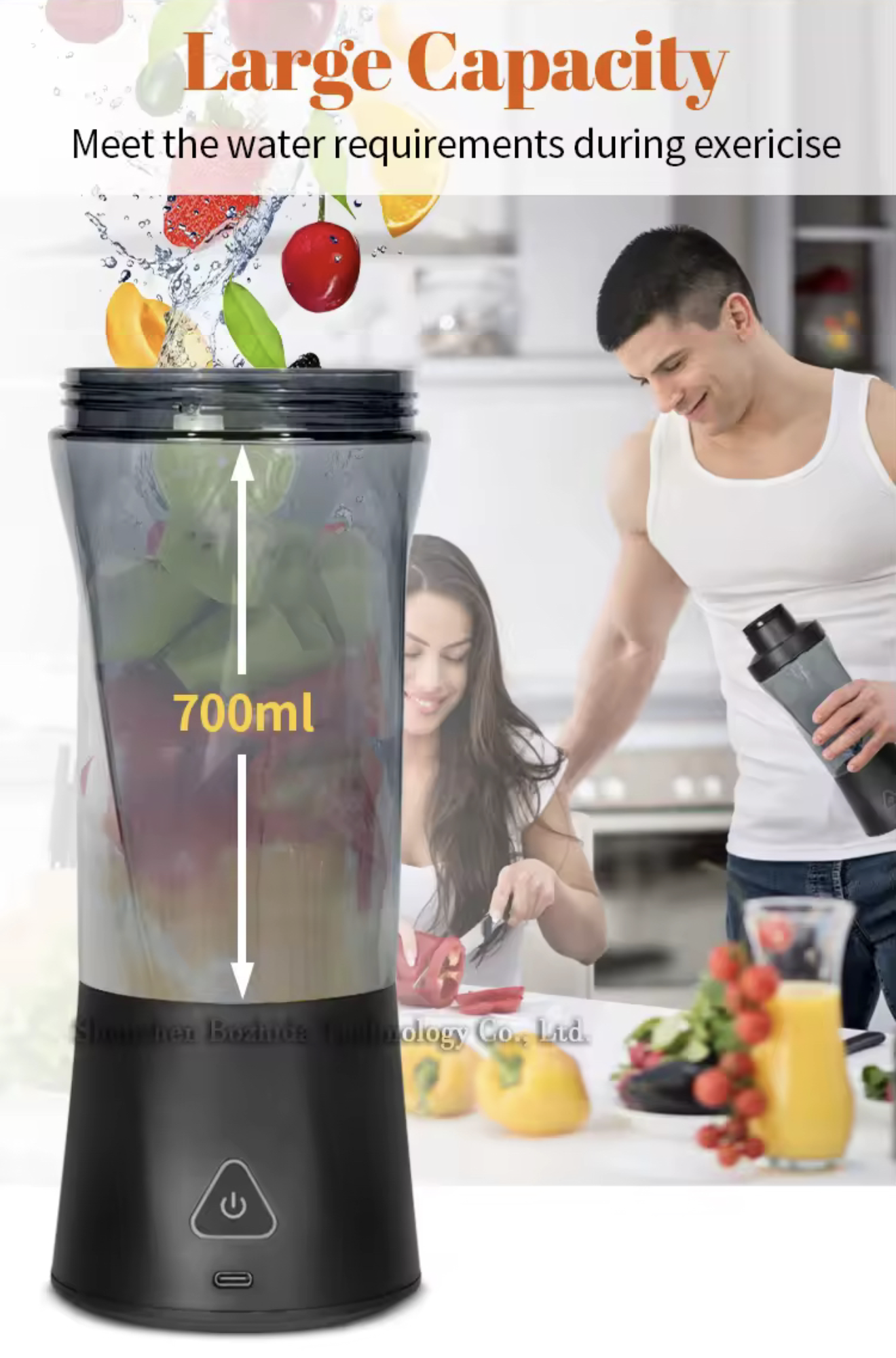 BlendRush Pro™ Portable Power Blender